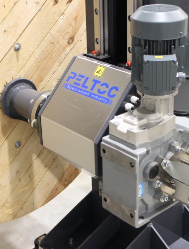 Cable, pipe, rope winder to drums